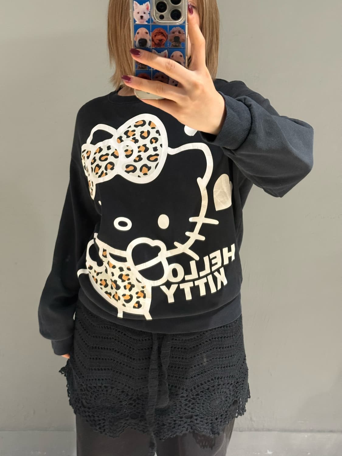 Sanrio hello kitty printing sweatshirt 상품이미지1