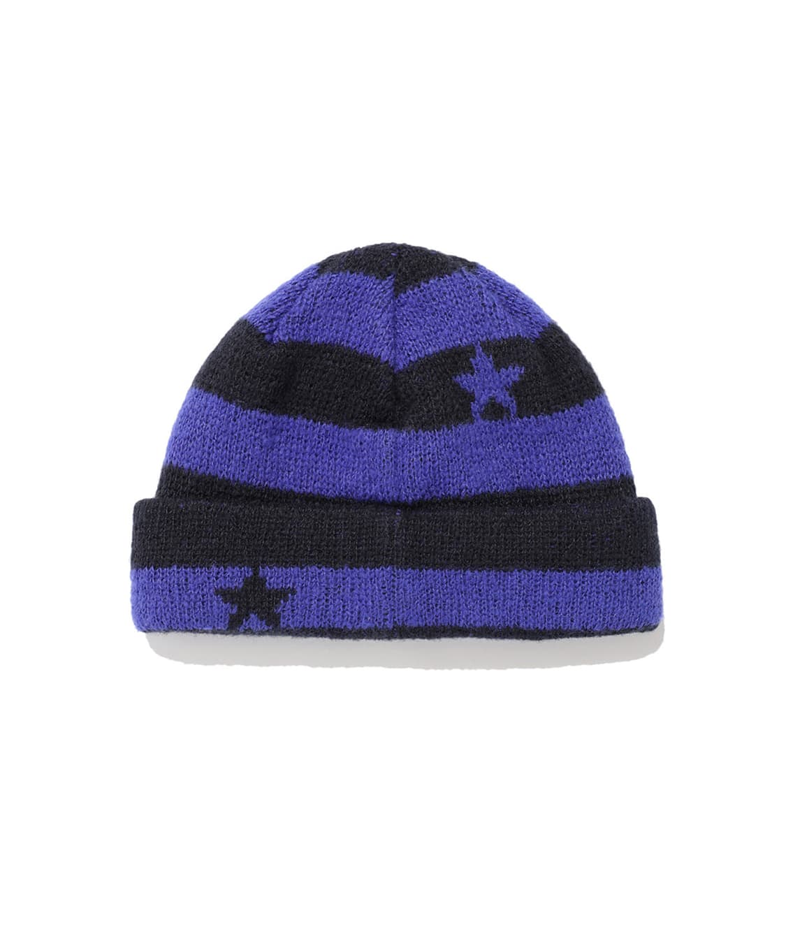 ISTKUNST stripe cuff beanie (purple) 상품이미지2