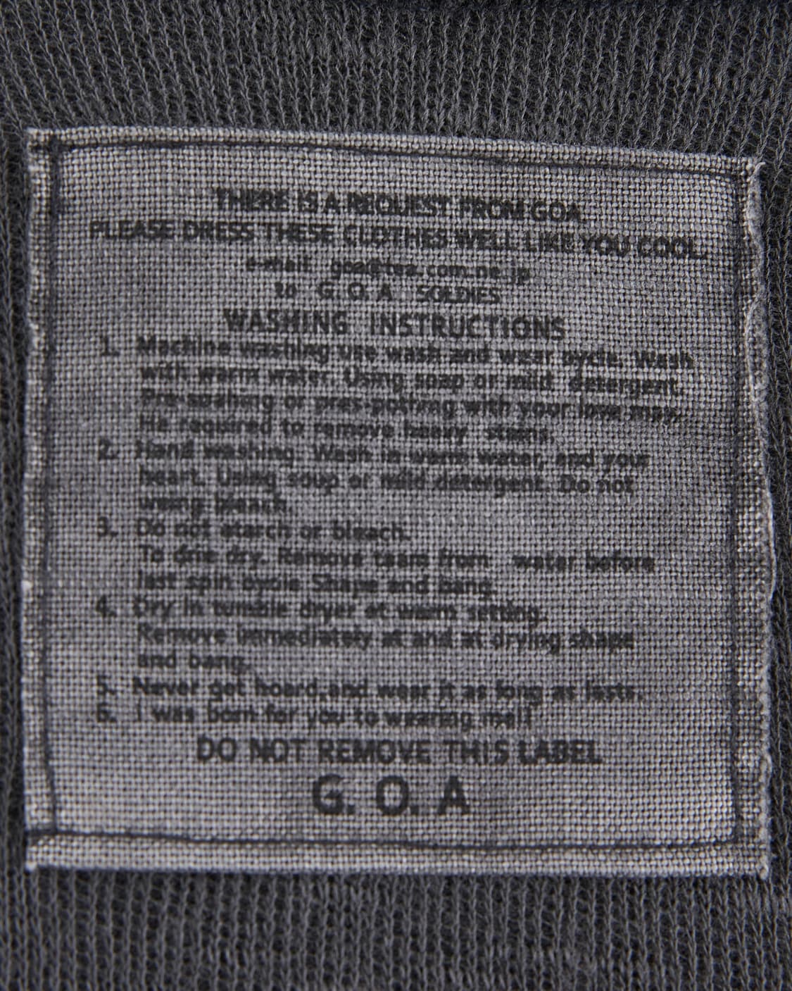 G.O.A 00’s drape gray cardigan 상품이미지5