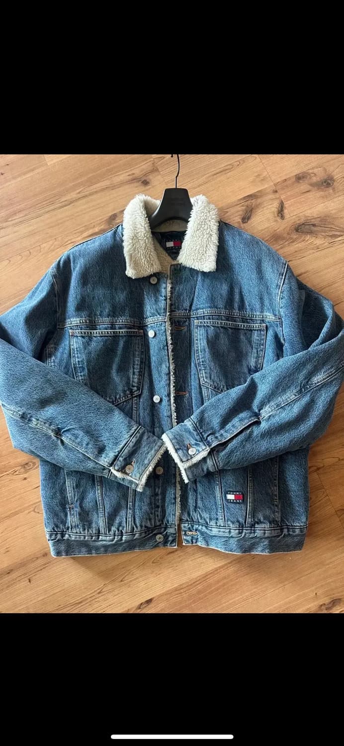 타미 빅로고 쉐르파 데님 자켓 상품이미지2