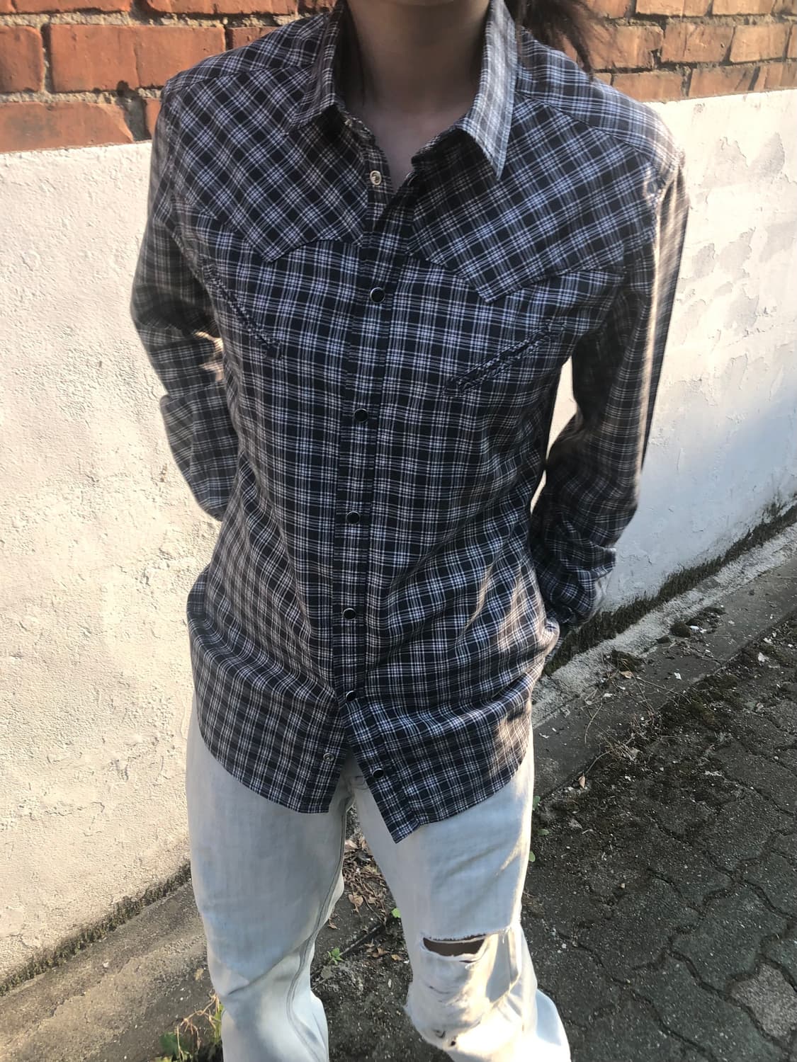 Dolce&Gabbana Western Check Shirt 상품이미지3