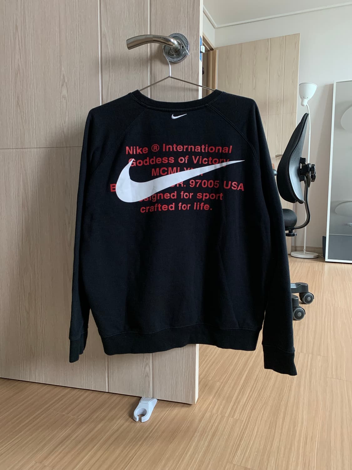 나이키 더블 스우시 맨투맨  상품이미지2