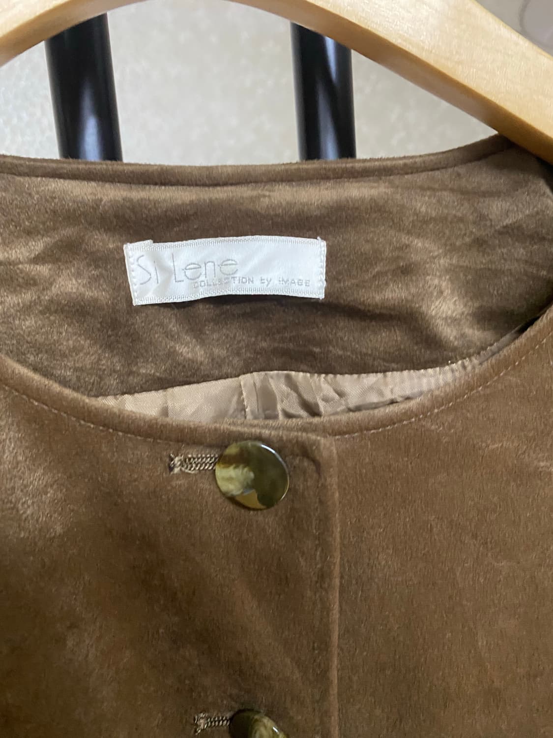 호피 배색 자켓 상품이미지5