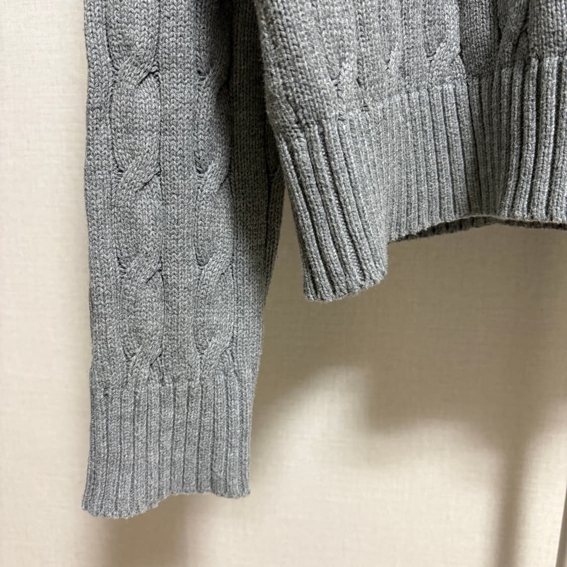 폴로 랄프로렌 케이블 니트 / 그레이, XL 상품이미지6