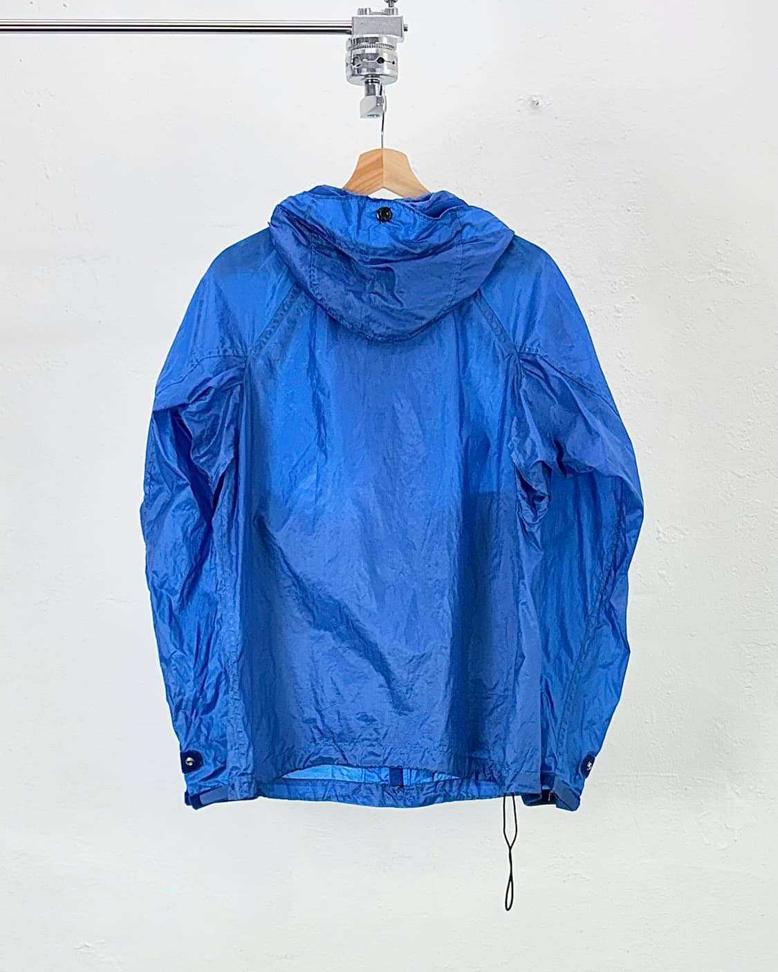 스톤아일랜드 블루 크링클 랩스 나일론 후디 R-Ny 자켓 상품이미지6