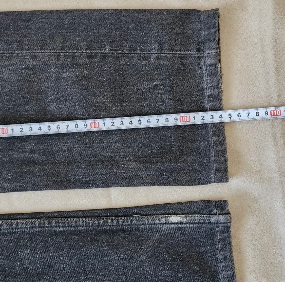 90s USA 리바이스 501 블랙 데님 상품이미지7