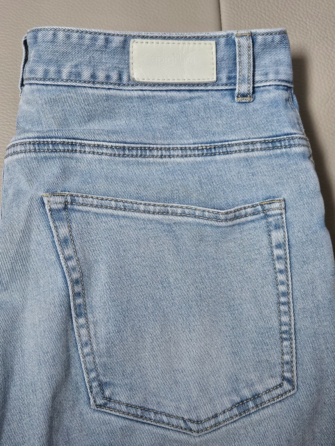 에피그램 청바지 썸머 인디고 배기핏 (연청색) 상품이미지3