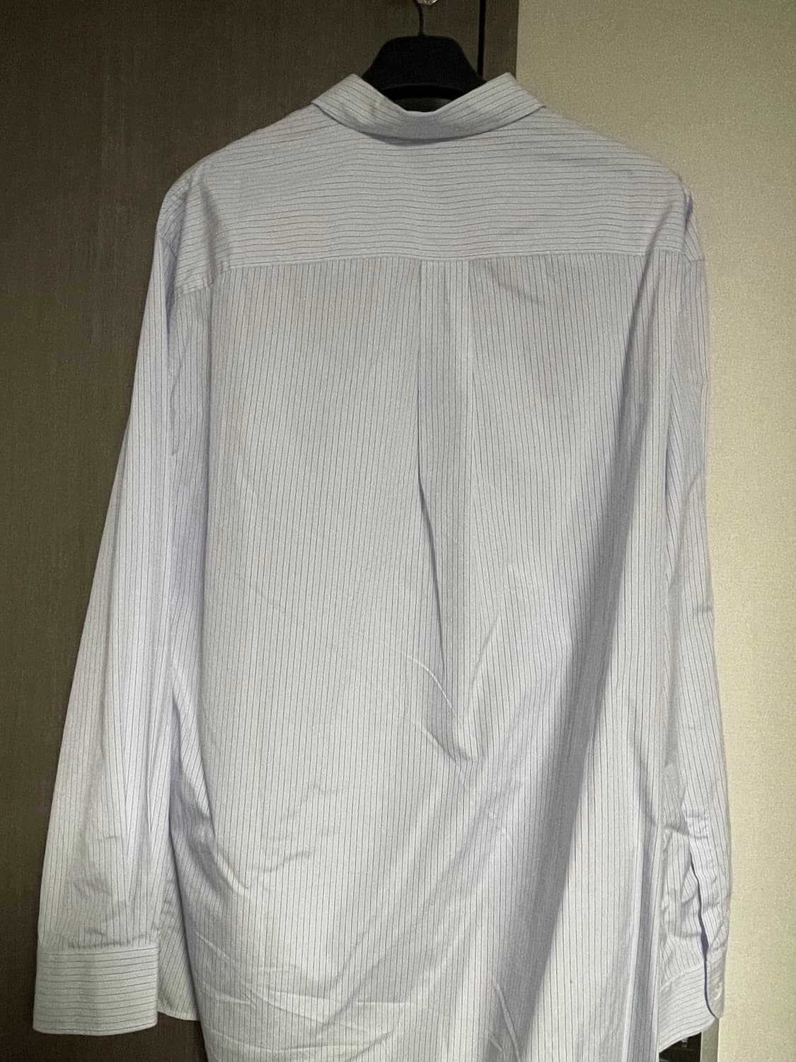 디올 남성 캐쥬얼 스트라이프 오버핏 셔츠 상품이미지3