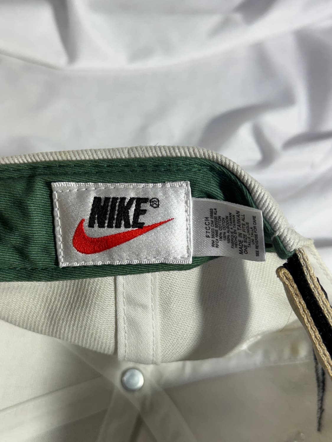 90s 나이키 골프 타이거 우즈 투어 자수 볼캡 상품이미지5