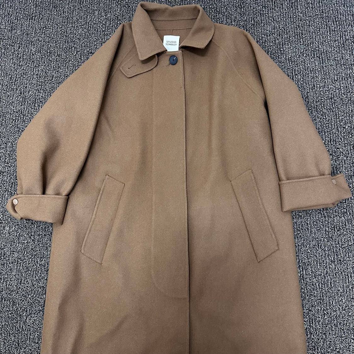 STUDIO TOMBOY 스튜디오 톰보이 여성 울 롱코트 F 상품이미지2