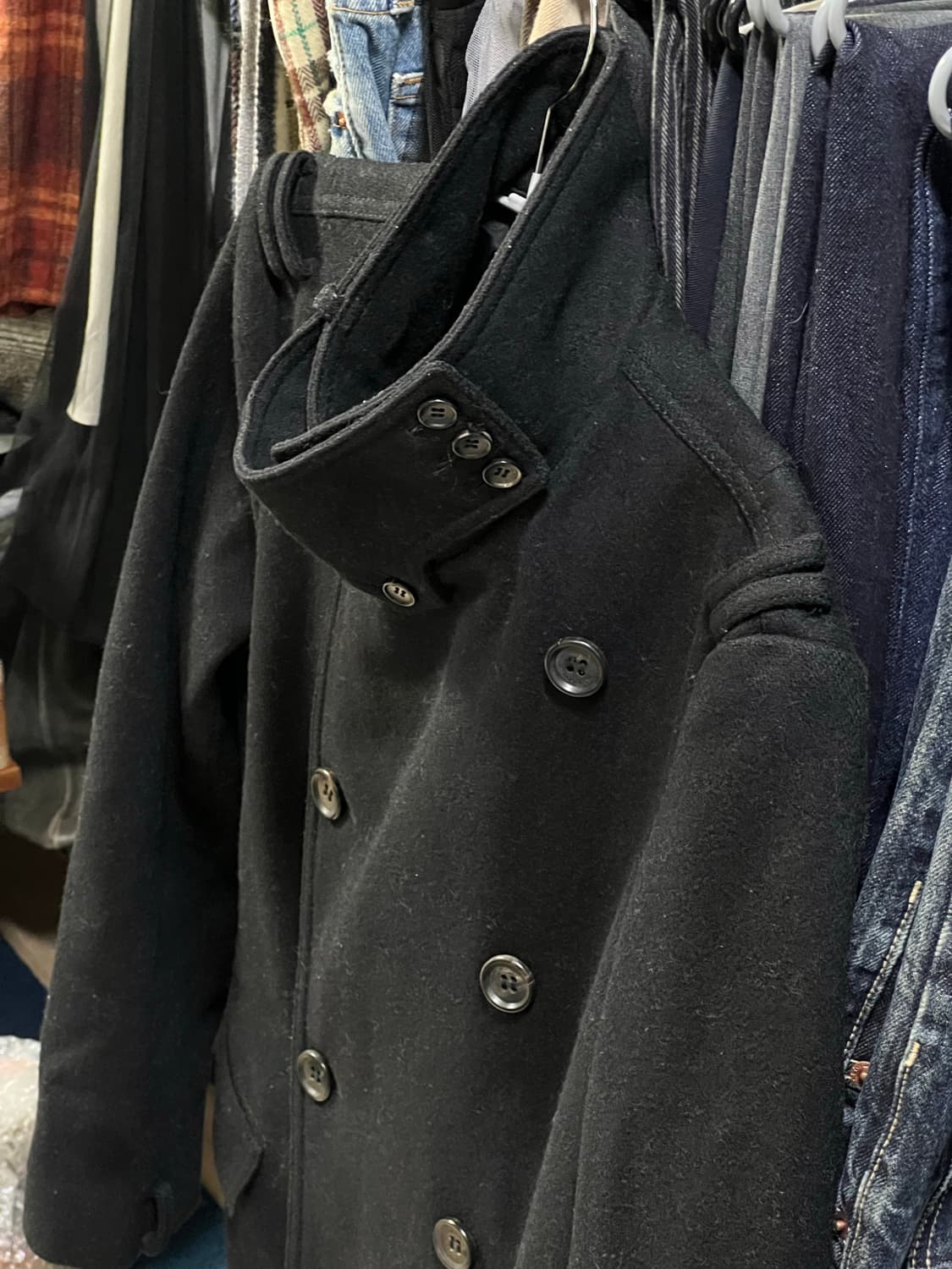 SOLID HOMME 솔리드 옴므 하이넥 코트 상품이미지4