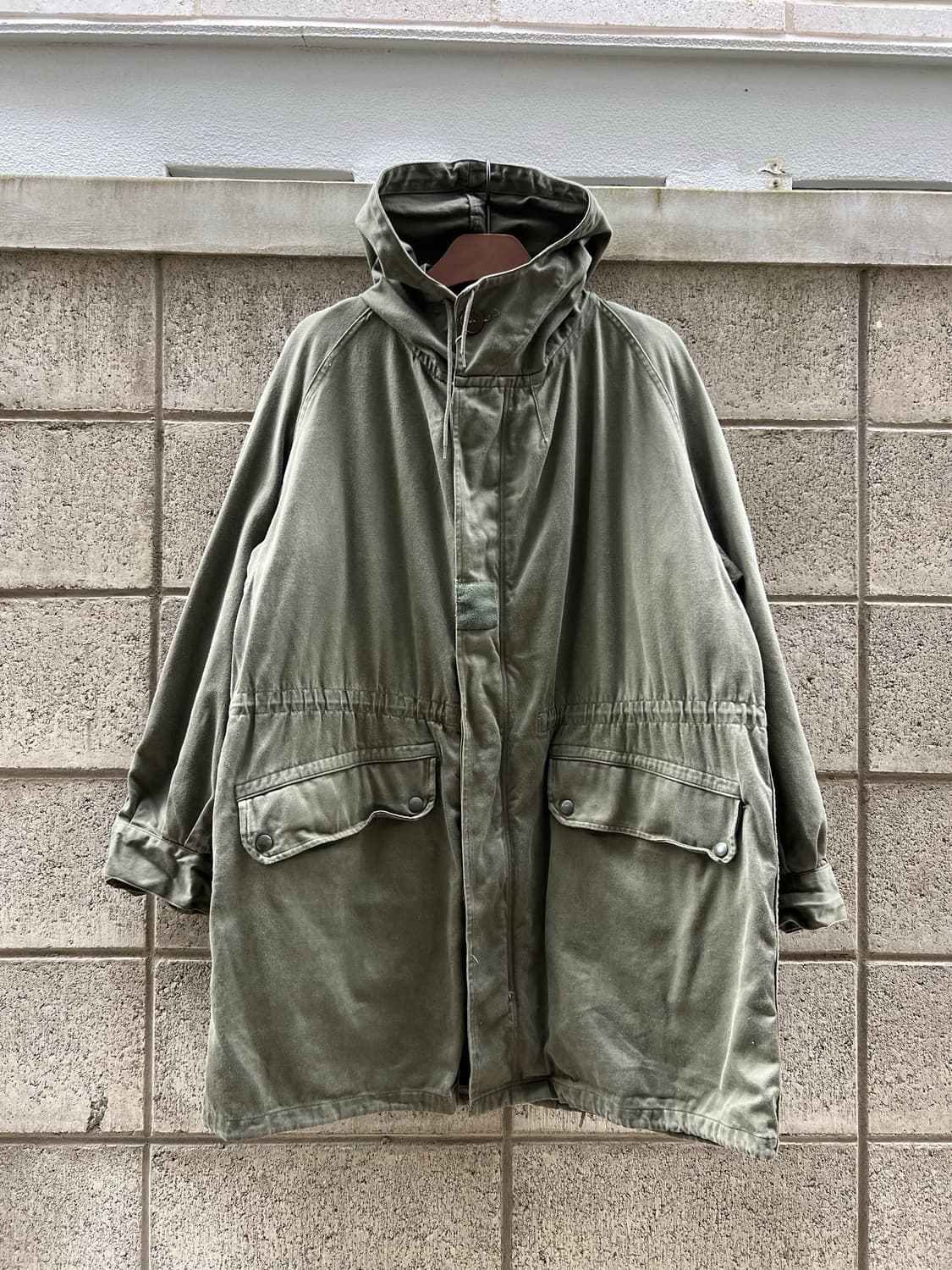 1970s FRENCH ARMY M-64 PARKA 오리지널개파카 상품이미지1