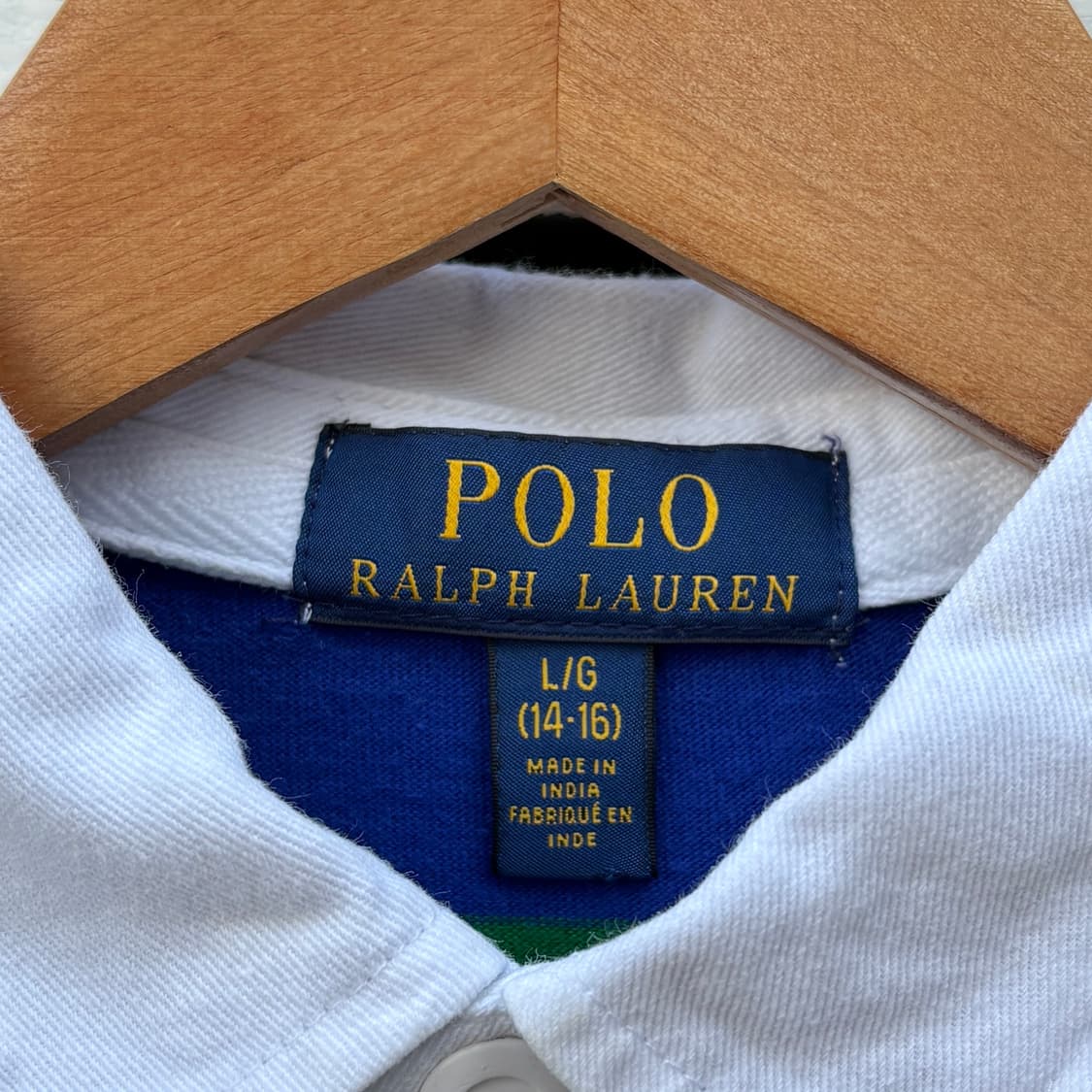 Polo 폴로 럭비티 스트라이프 카라티 상품이미지3