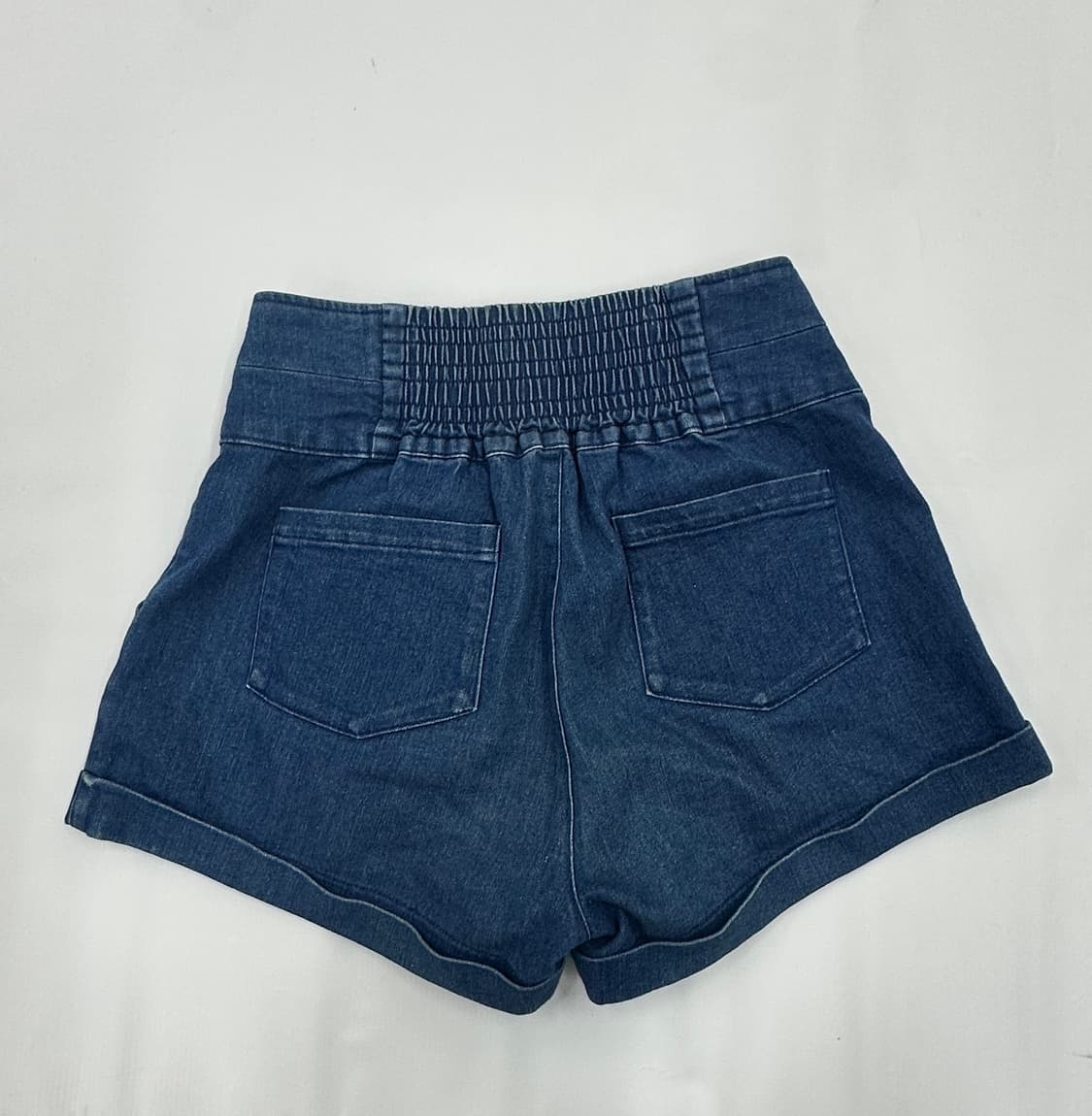 히메갸루깔 데님 일본 빈티지 중청 롤업 숏팬츠  상품이미지4