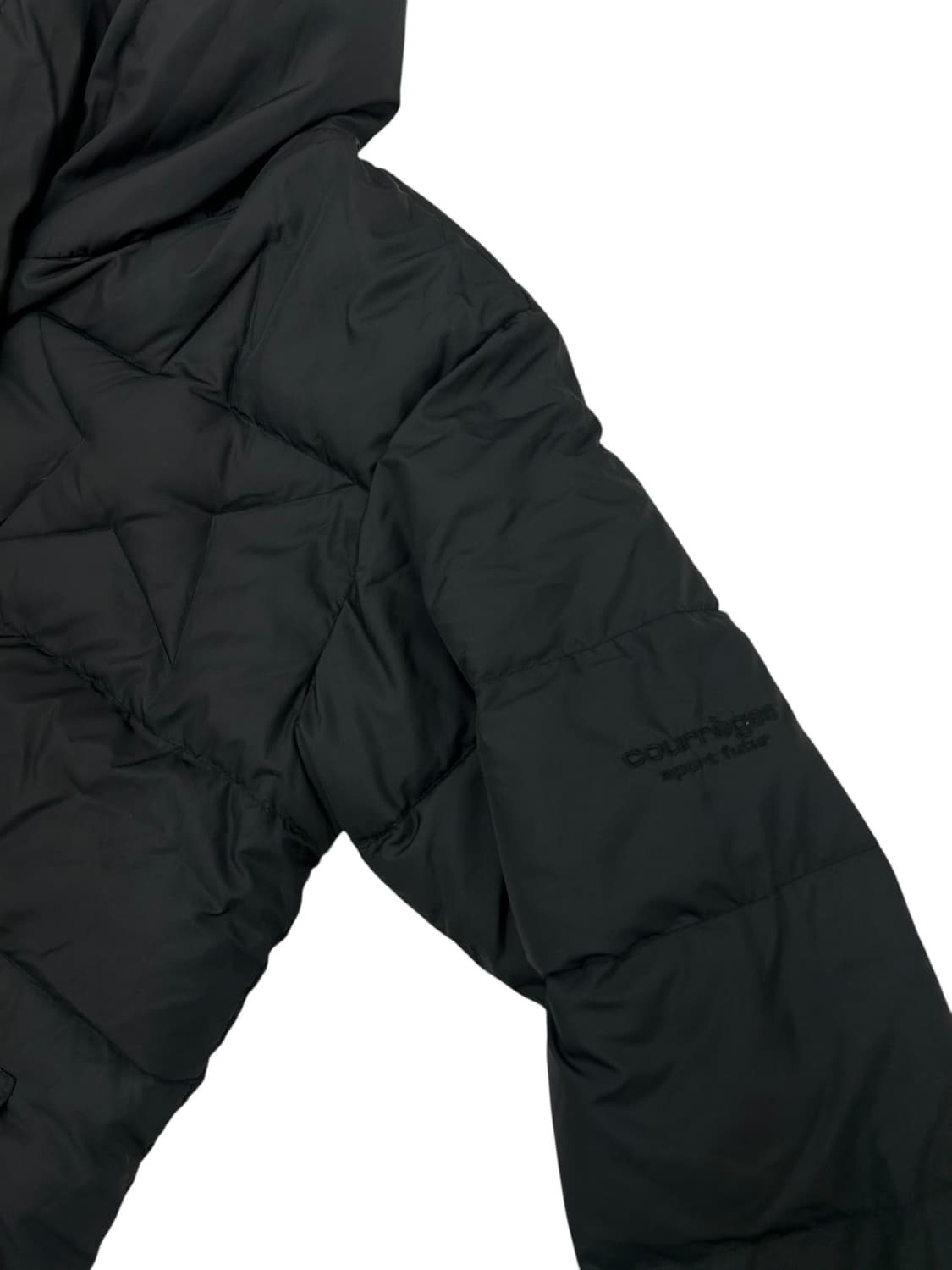 꾸레쥬 블랙 다운 패딩 상품이미지5