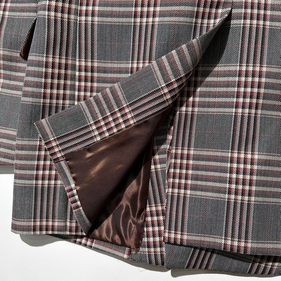 솔리드옴므 우영미 체크 더블 블레이저 자켓 상품이미지5