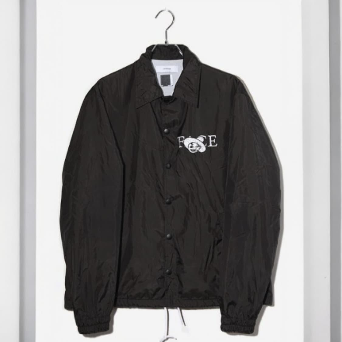 파세타즘 FACE COLLAGE COACH JACKET 블랙 상품이미지1