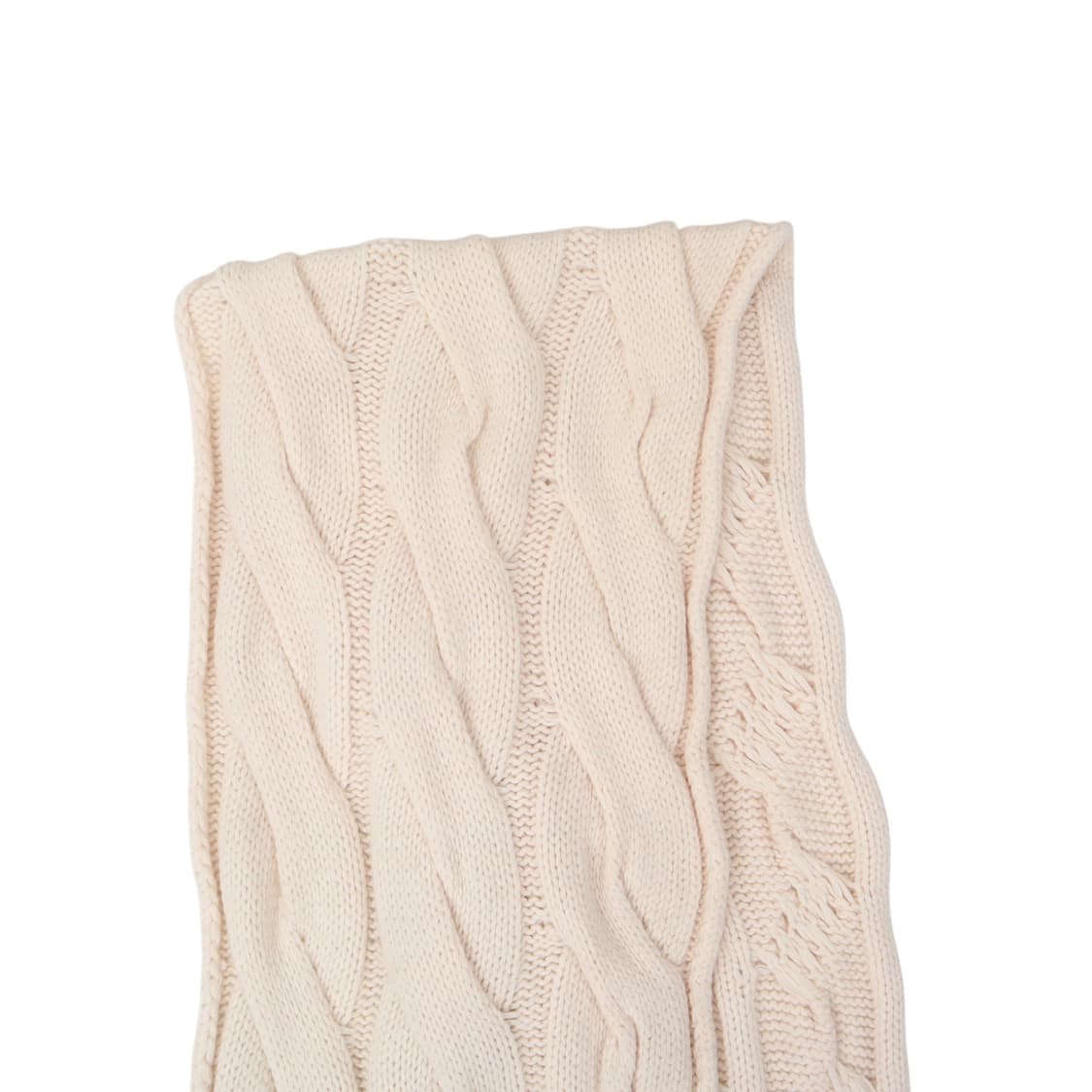 폴로 랄프로렌 크림 케이블 니트 롱 머플러 상품이미지6