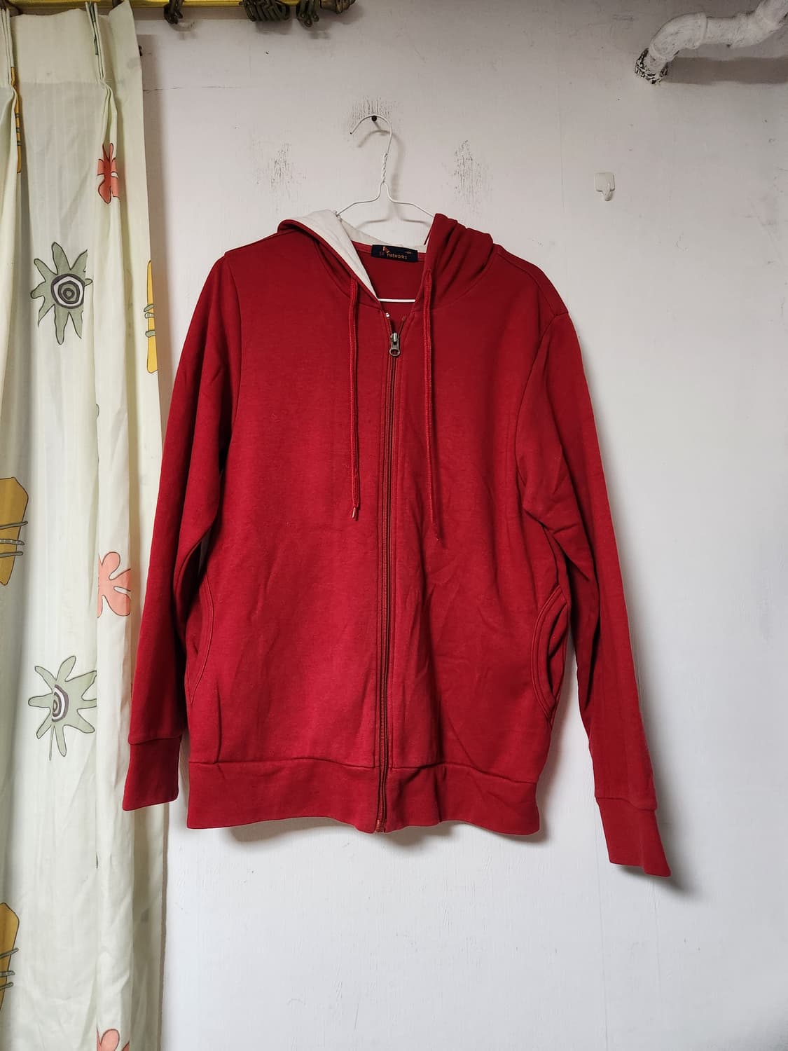 레드 후드집업 F(~95) 상품이미지1