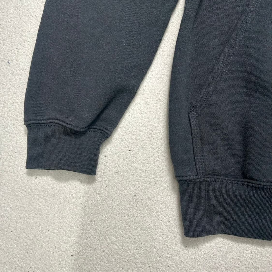 칼하트 루즈핏 미드웨이트 후드집업 블랙 S 상품이미지2