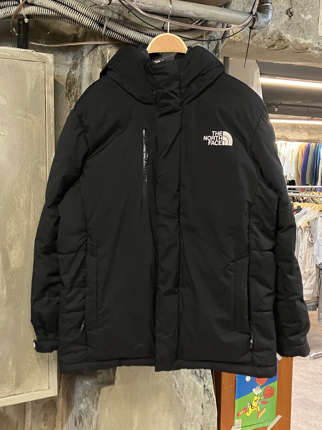 노스페이스 패딩 블랙 L  #csz2022 상품이미지1