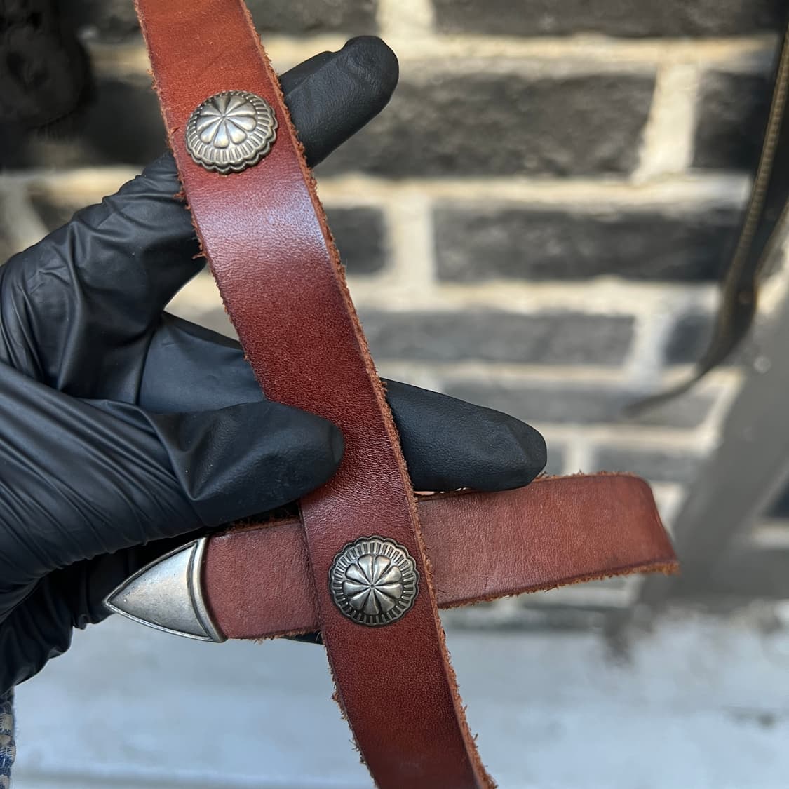 빈티지 콘초 웨스턴 벨트 상품이미지3