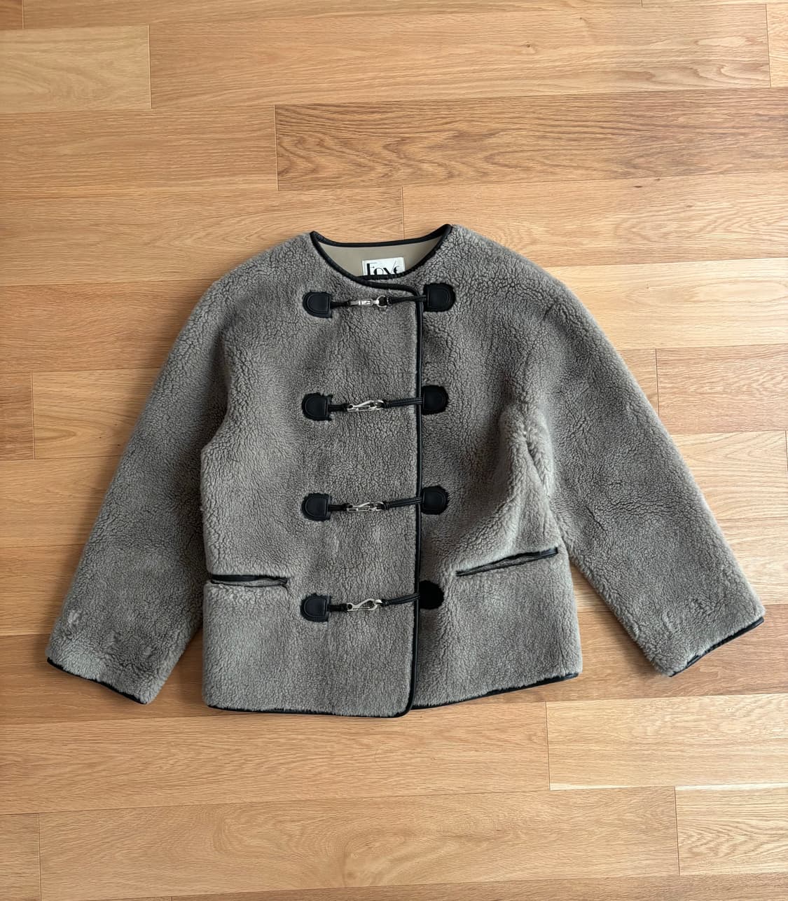 페이우 토글 무스탕 자켓 36 상품이미지1