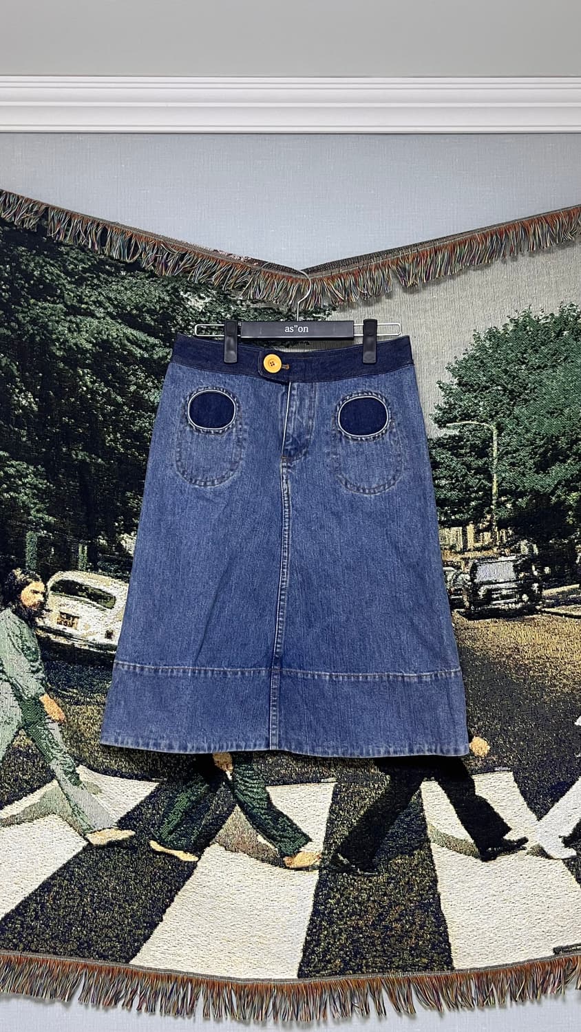 미크제이콥스 데님스커트 상품이미지1