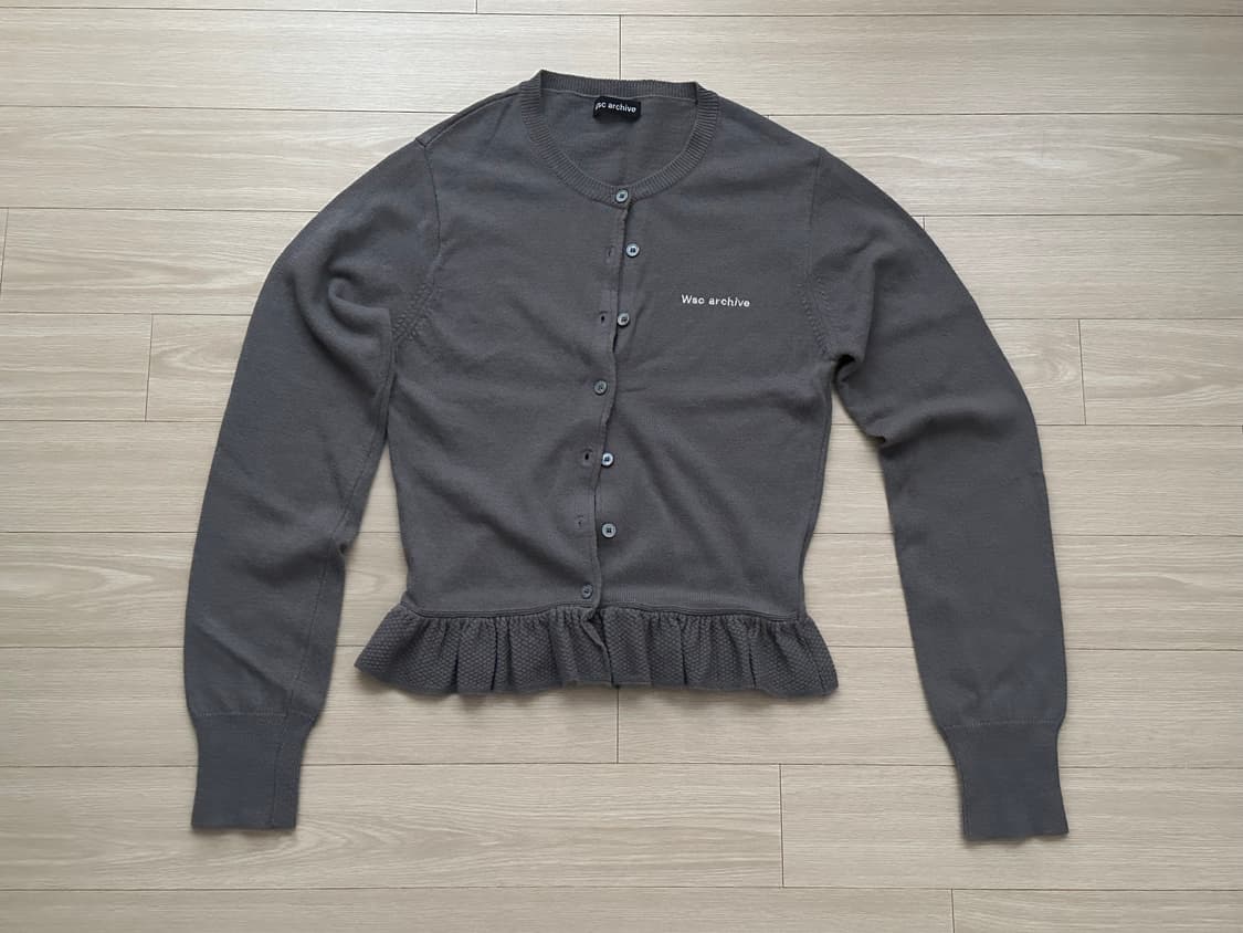 wsc archive 아카이브 Frilling cardigan 가디건 상품이미지3