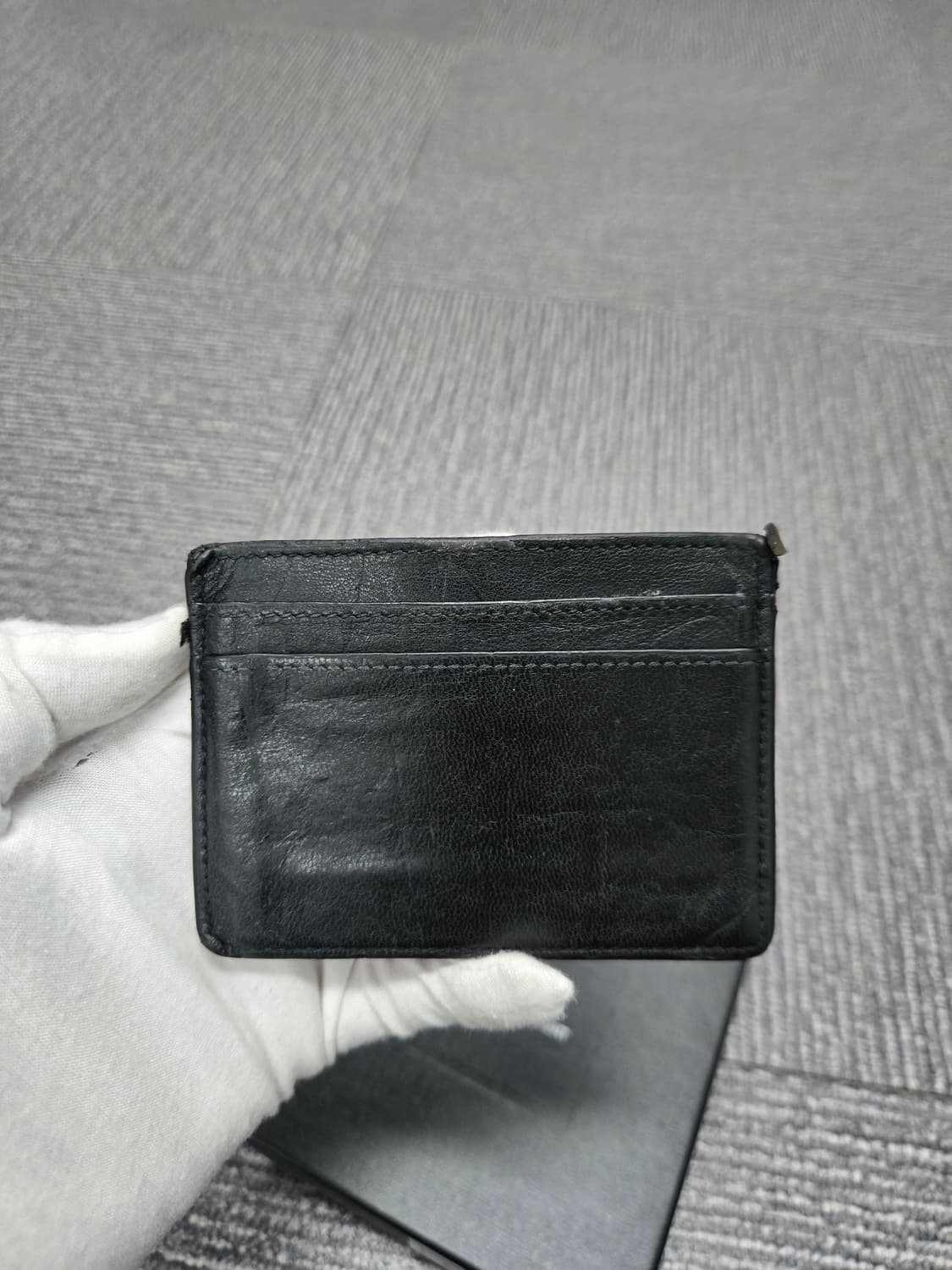 [특가][정품] 입생로랑 크로커다일 카드지갑 상품이미지2