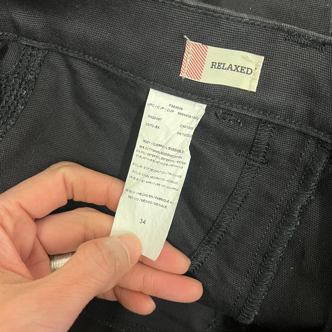 디키즈 레인저 릴렉스핏 덕 캔버스 카고 쇼츠 반바지 34 상품이미지5