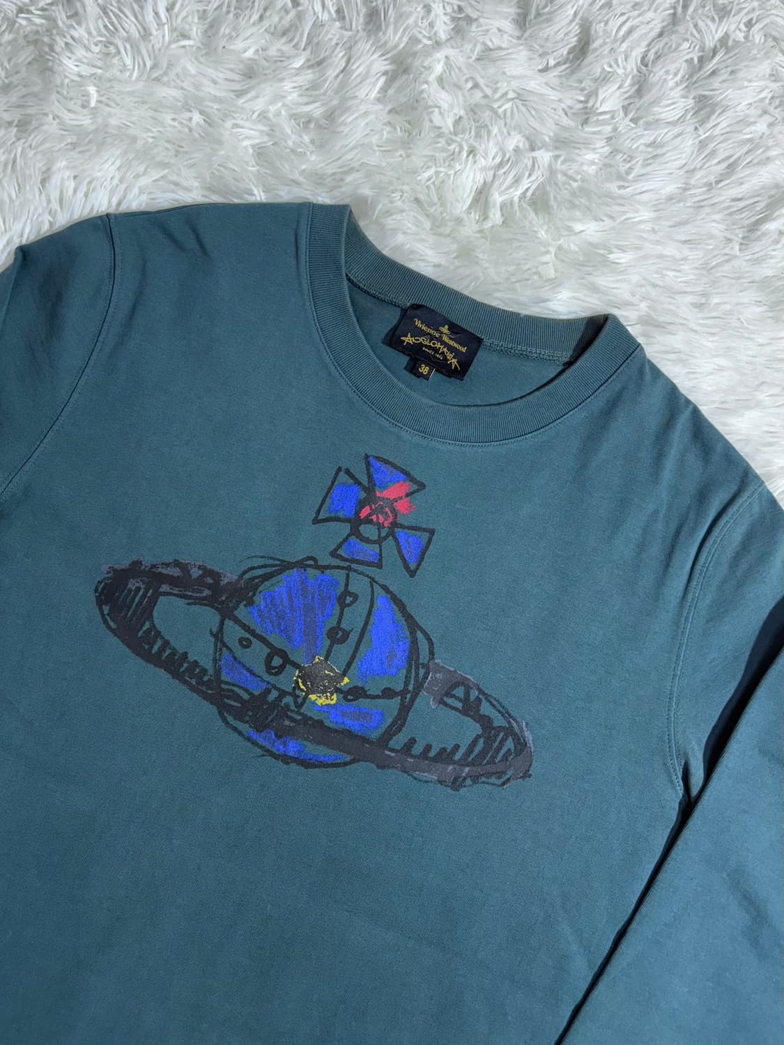 비비안웨스트우드 빅로고 슬리브  상품이미지4