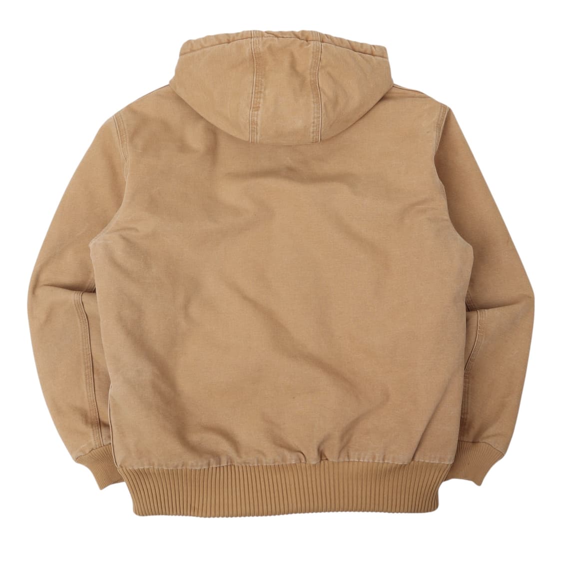 칼하트 J130 카멜 베이지 플란넬 덕액티브 워크자켓 상품이미지5