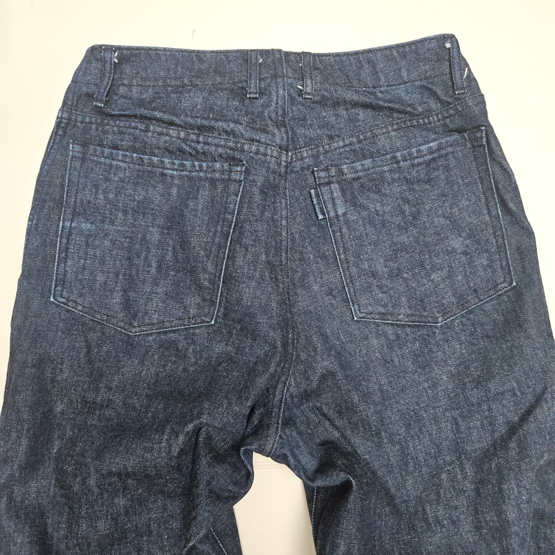 (무료배송) 포터리 원워시 와이드 데님 블루 2 상품이미지5