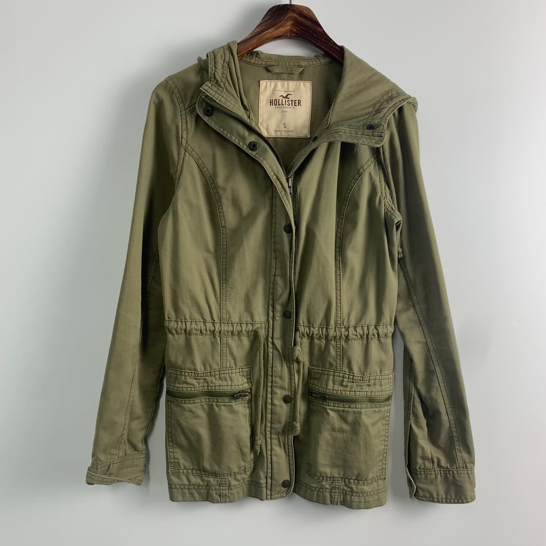 홀리스터 포켓 카키 필드자켓 야상 상품이미지2