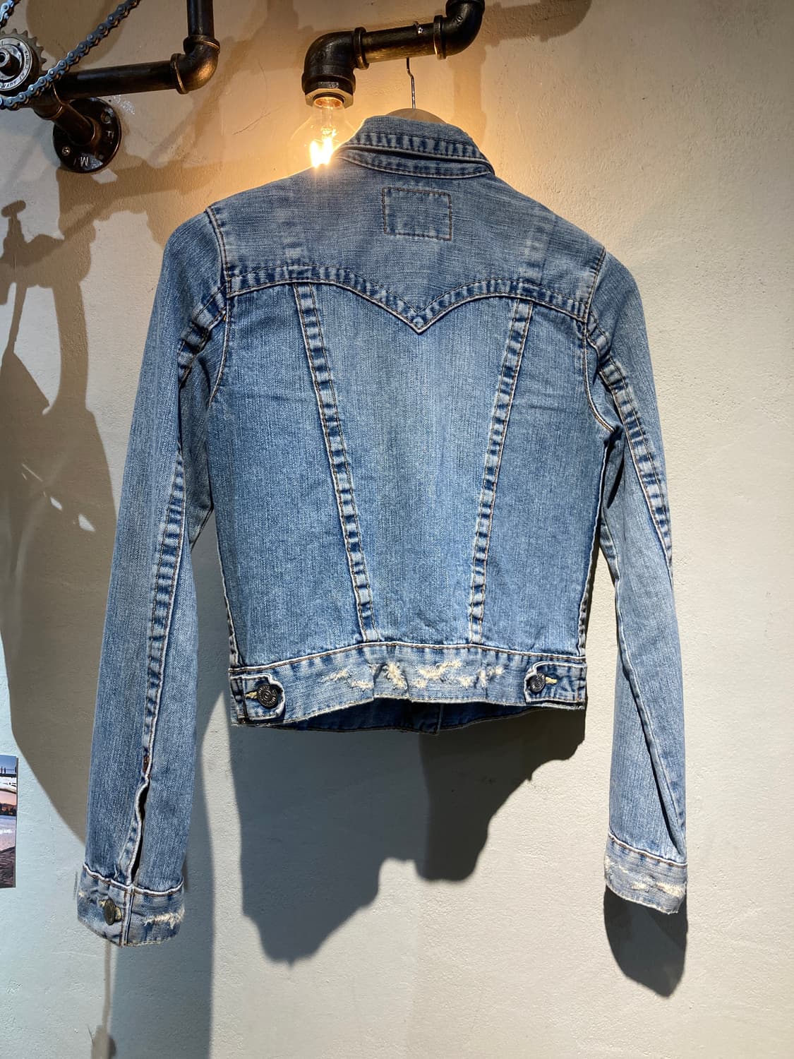 트루릴리전 연청 데님 재킷 상품이미지3