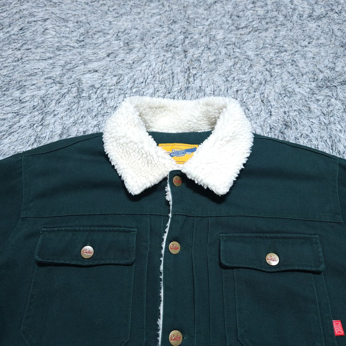 크리틱) L 남자 양털보아자켓 봄버자켓 / 왕눈이샵 상품이미지3