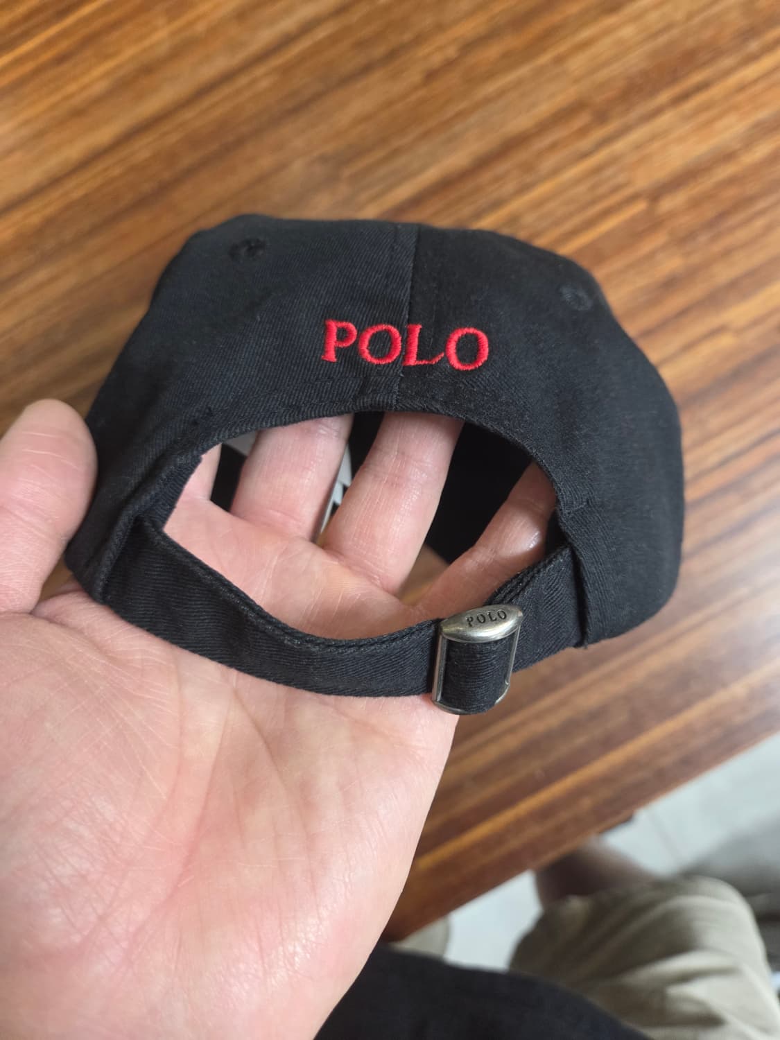 폴로랄프로렌 볼캡 모자 블랙 59cm 상품이미지3