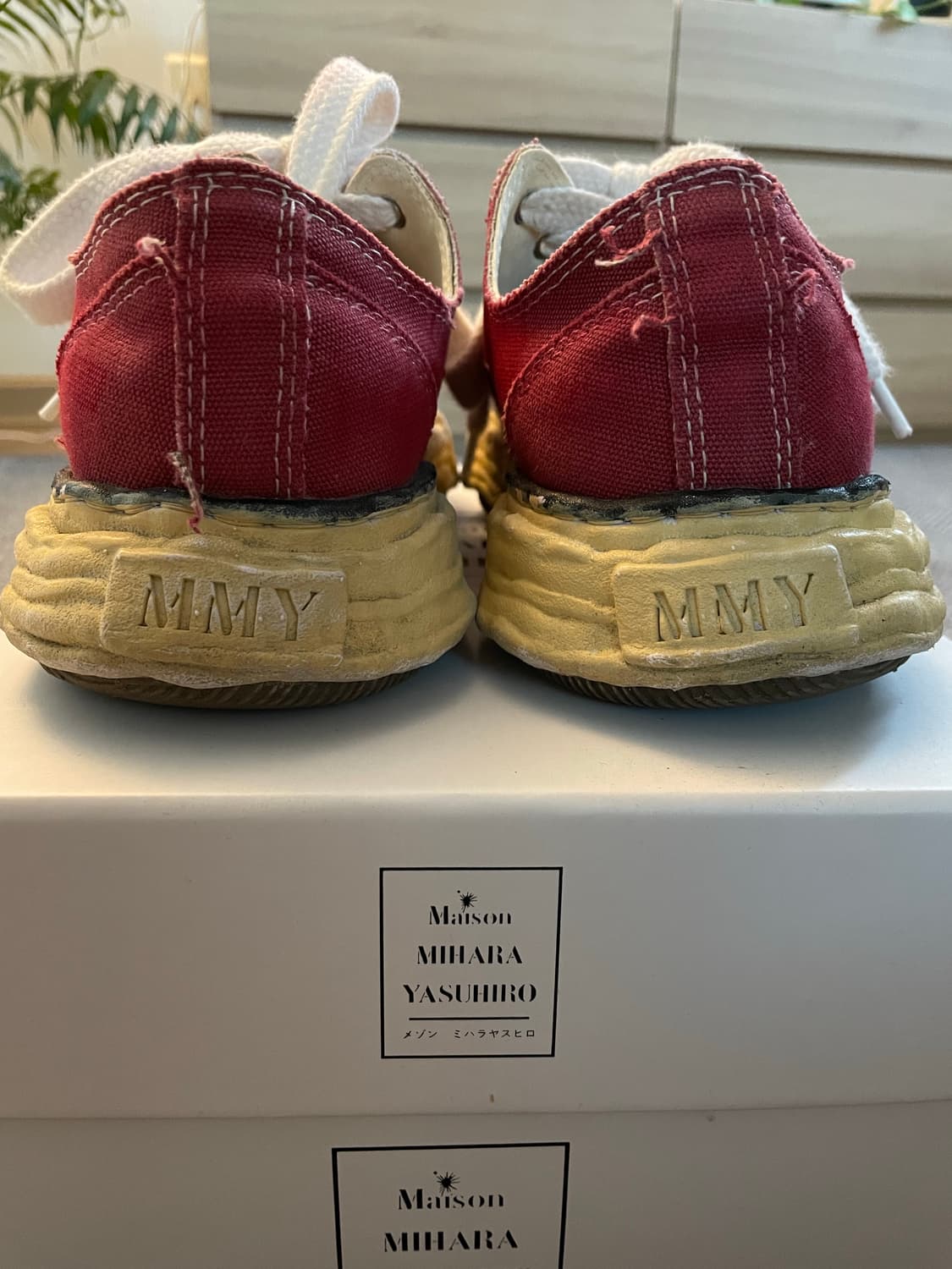 [41] 메종미하라야스히로 피터슨 보르도 레드 상품이미지8