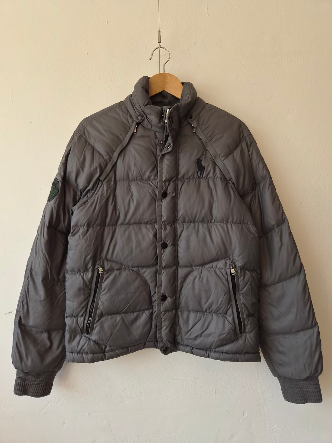 폴로골프 남성 빅포니덕다운조끼형패딩점퍼 S사이즈 상품이미지2