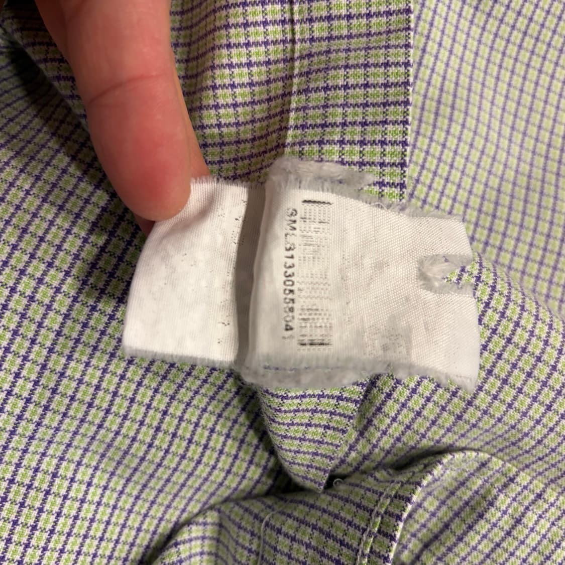 [XL] 폴로 랄프로렌 코튼 옥스포드 체크 남방 긴팔 셔츠 C523 상품이미지8