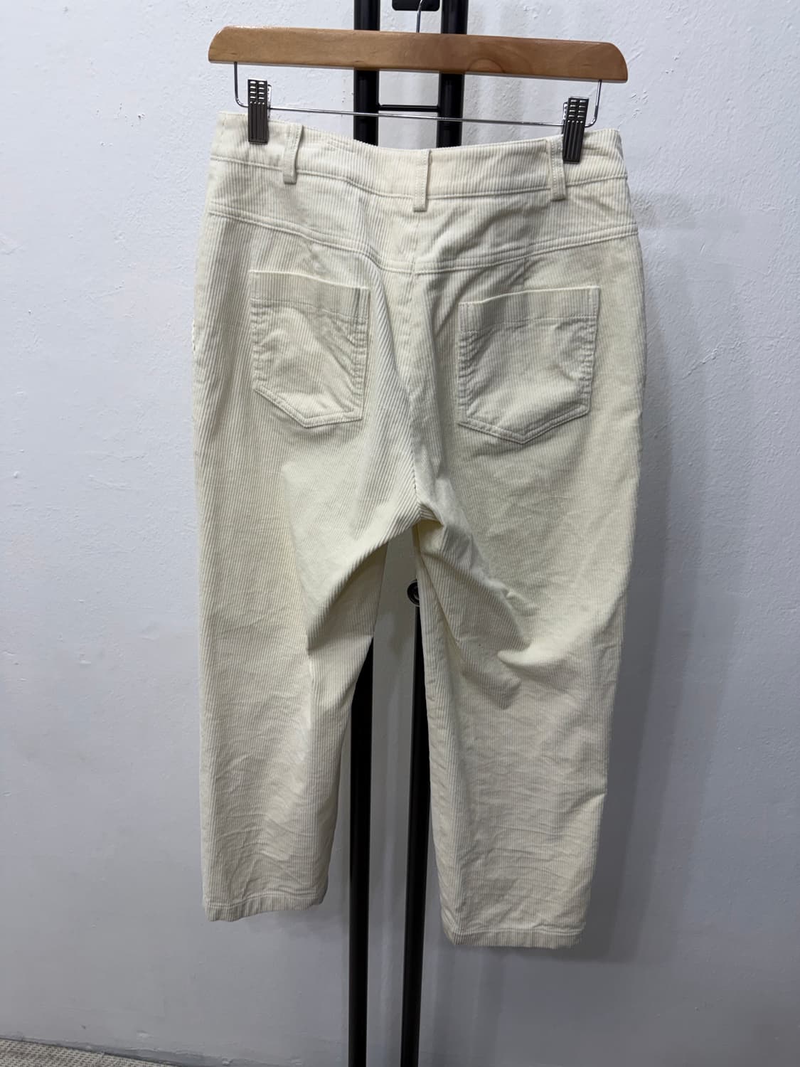 정품) 아떼 바네사브루노 아이보리 코듀로이 팬츠 36(28) 상품이미지4