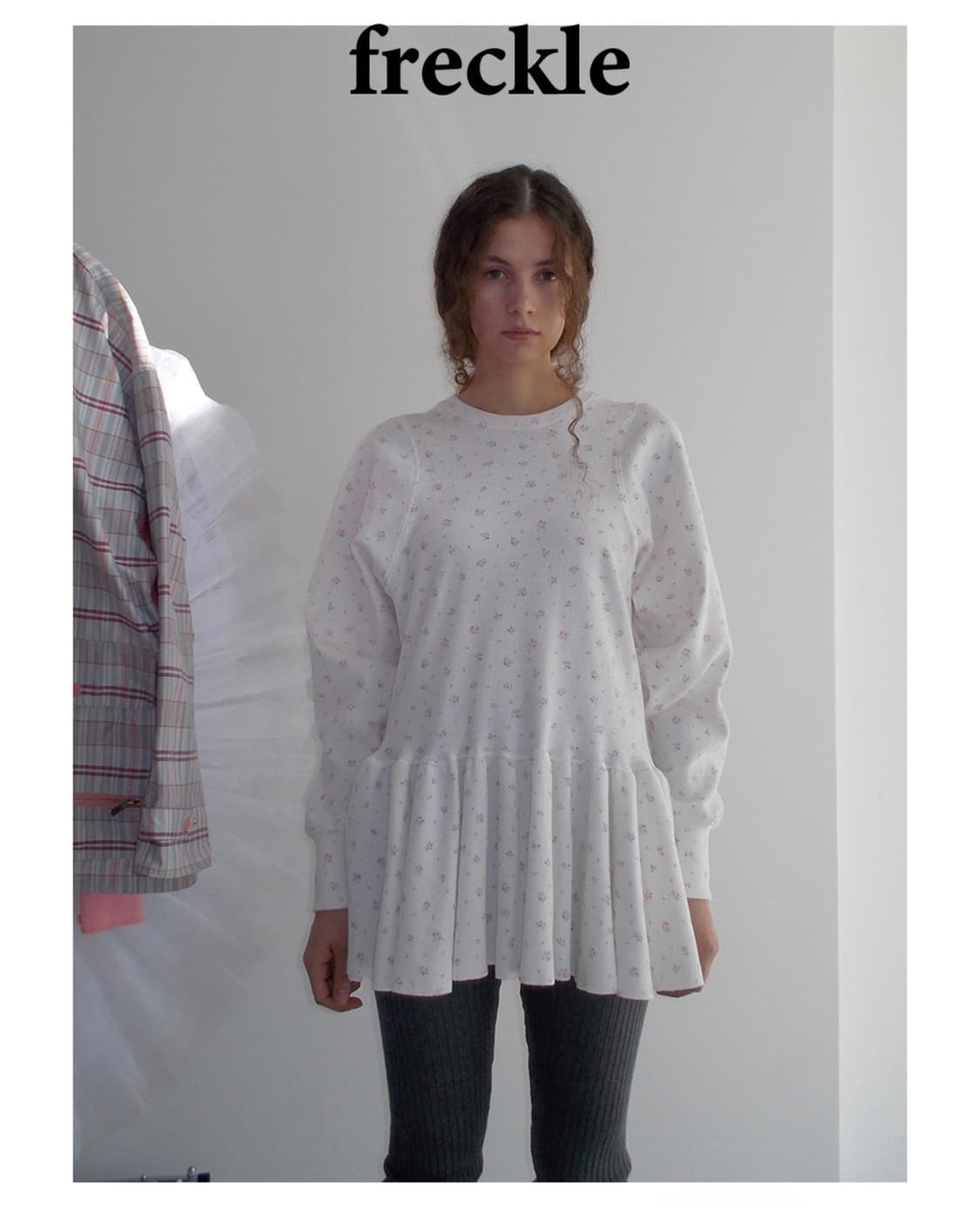 프레클 와플 플레어 드레스 상품이미지2