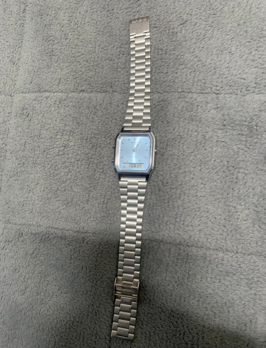 카시오 AQ-230A 아쿠아블루 레트로 시계(남여공용) 상품이미지2