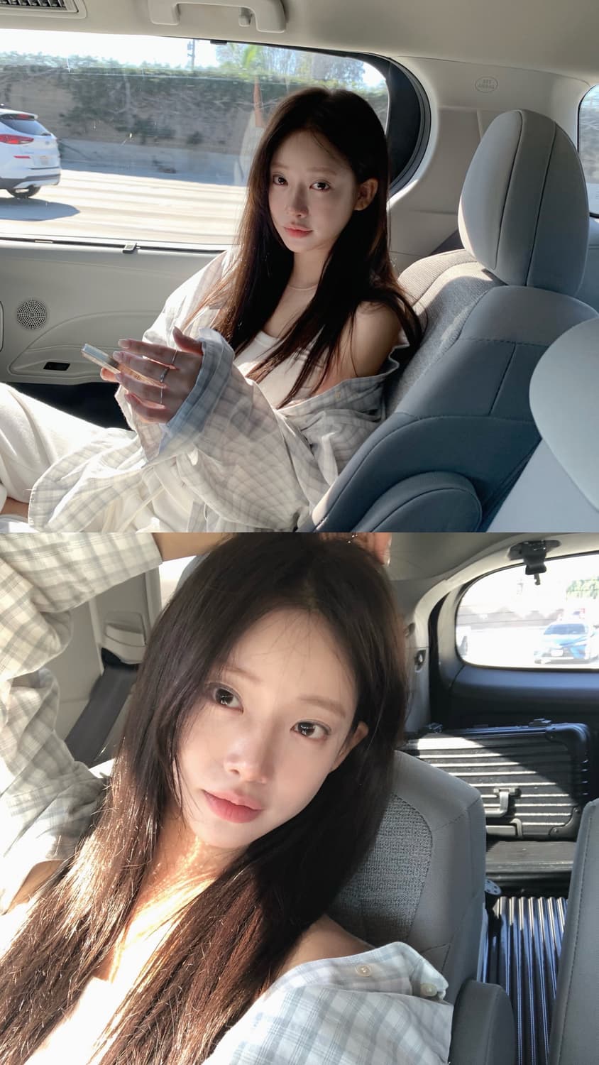 리즈 leeds 더위시 Lia check shirt 리아체크셔츠 새상품 상품이미지3