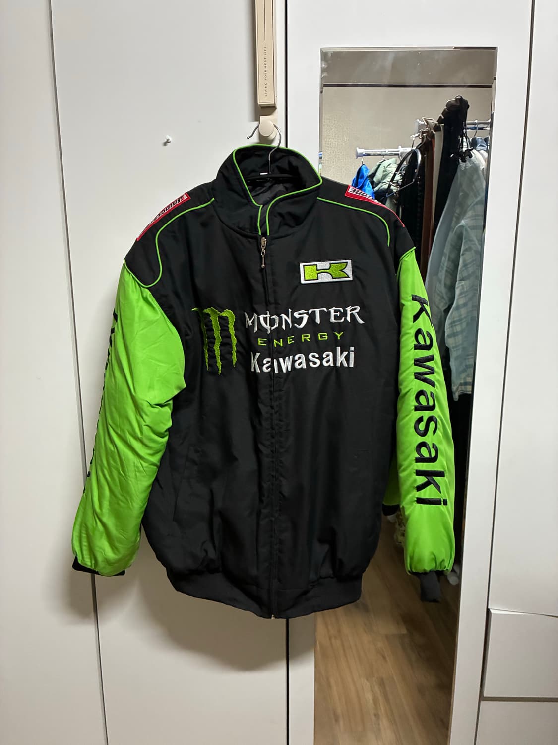 [새상품] 가와사키 카와사키 몬스터 봄버 자켓 L/100 상품이미지1