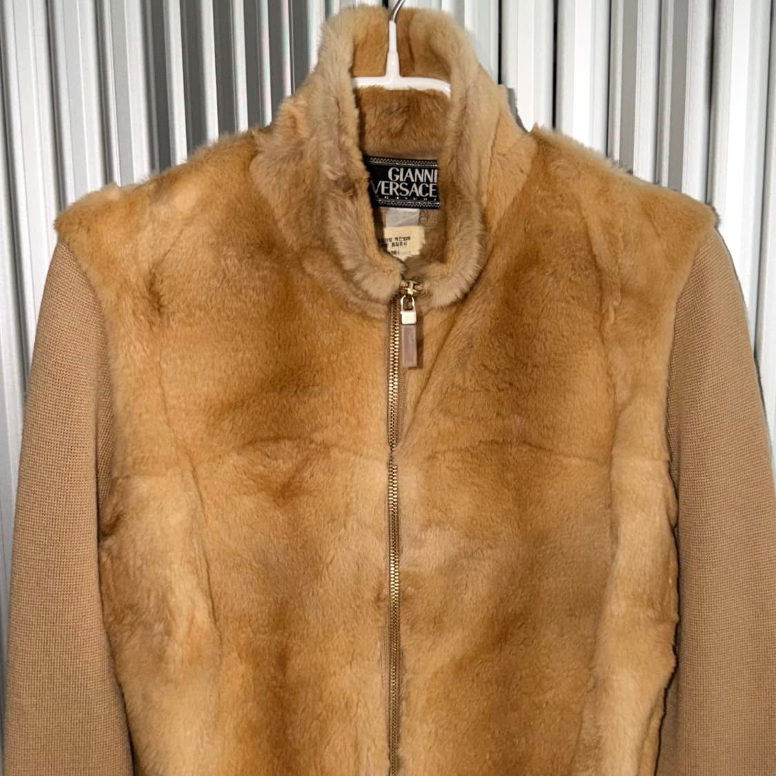 Versace fur zip-up 상품이미지3