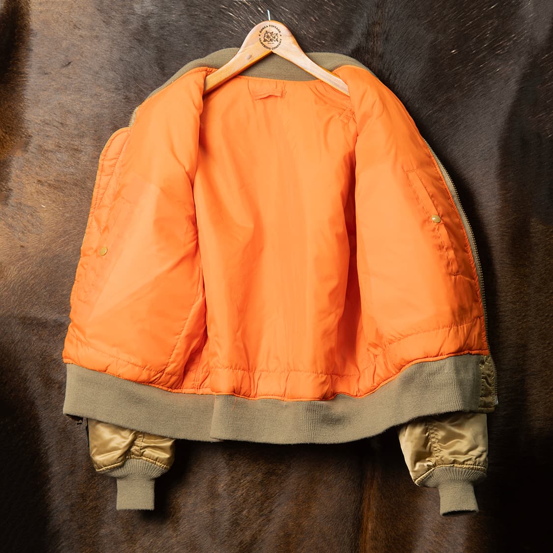 [110] 90s CORINTH USA 메이드 MA-1 플라이트 자켓  상품이미지6