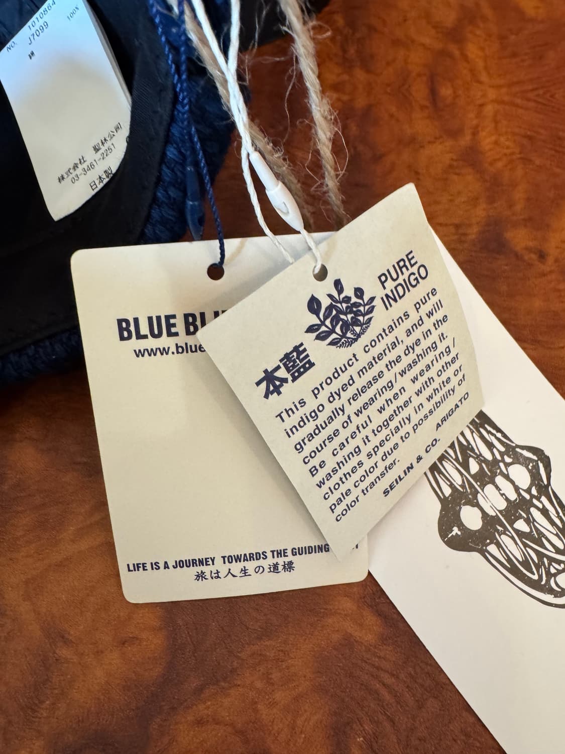 Blue Blue Japan Pure Indigo Sasiko Cap 상품이미지4
