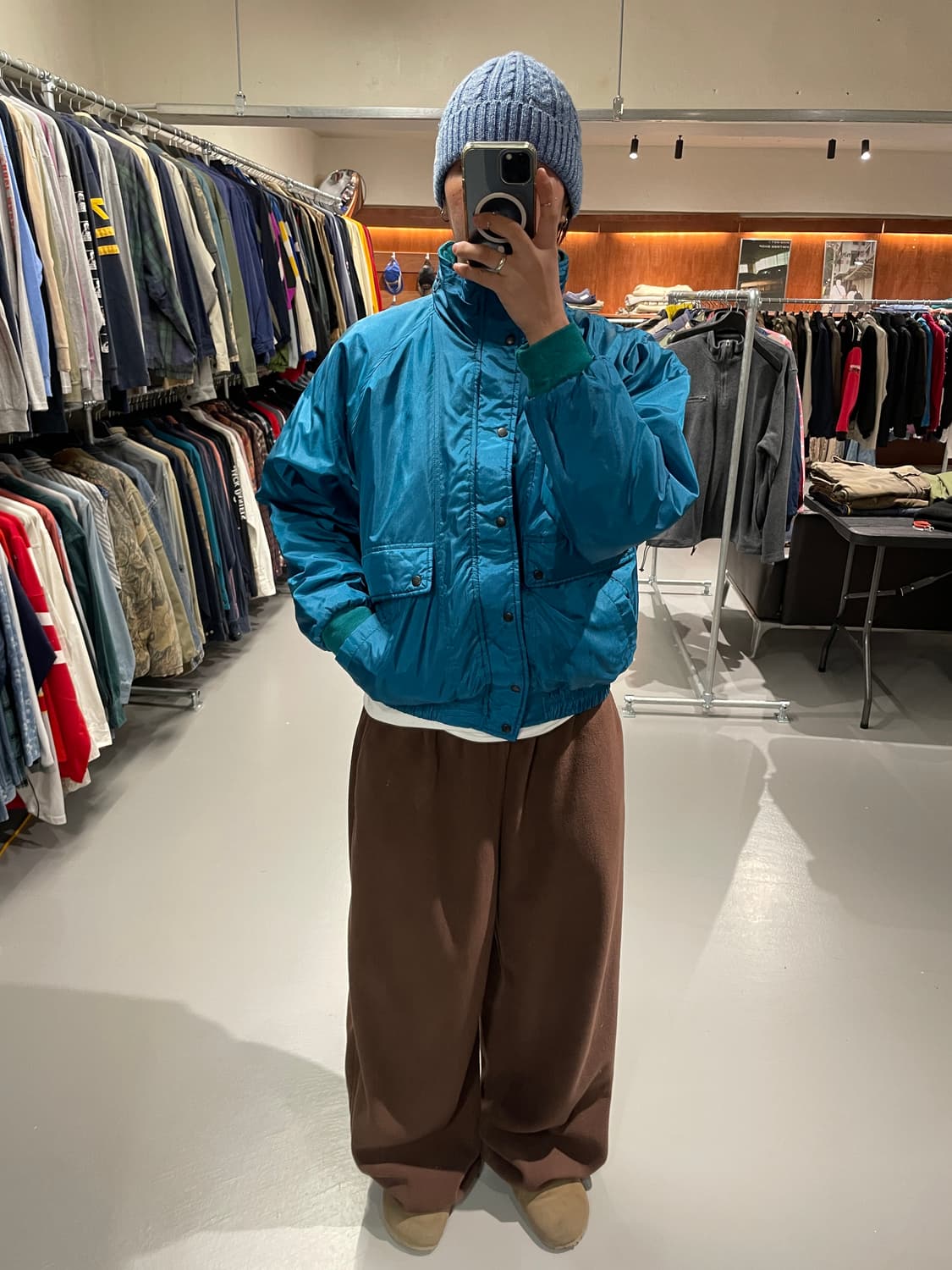 빈티지 나일론 점퍼   상품이미지5